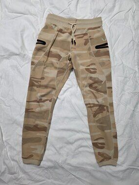 ASRV Tan Camo Jogger Pants